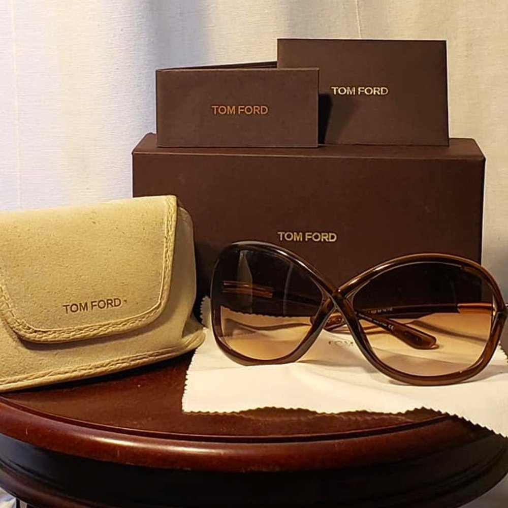 Tom Ford Whitney Cross-Bridge Sunglasses